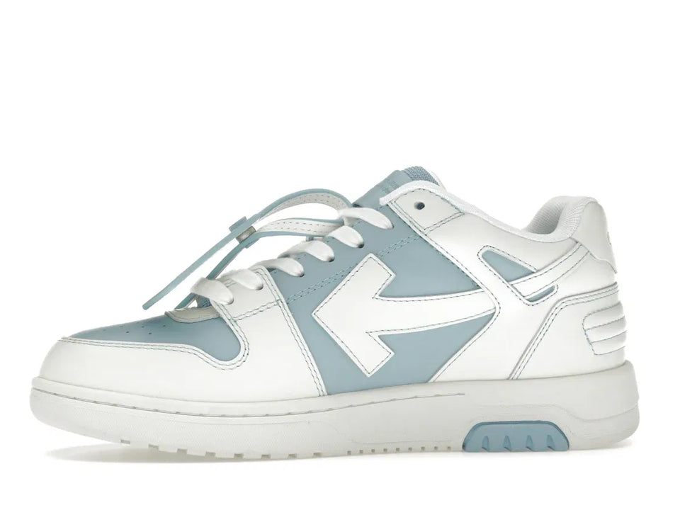OFF-WHITE Out Of Office OOO Low Tops Light Blue White