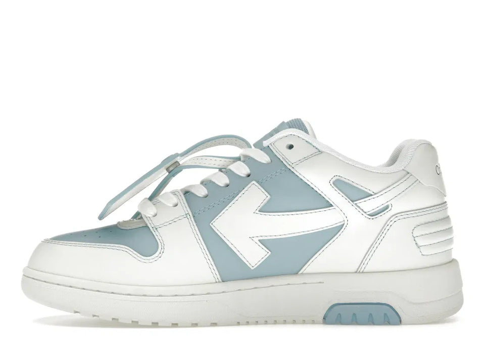 OFF-WHITE Out Of Office OOO Low Tops Light Blue White
