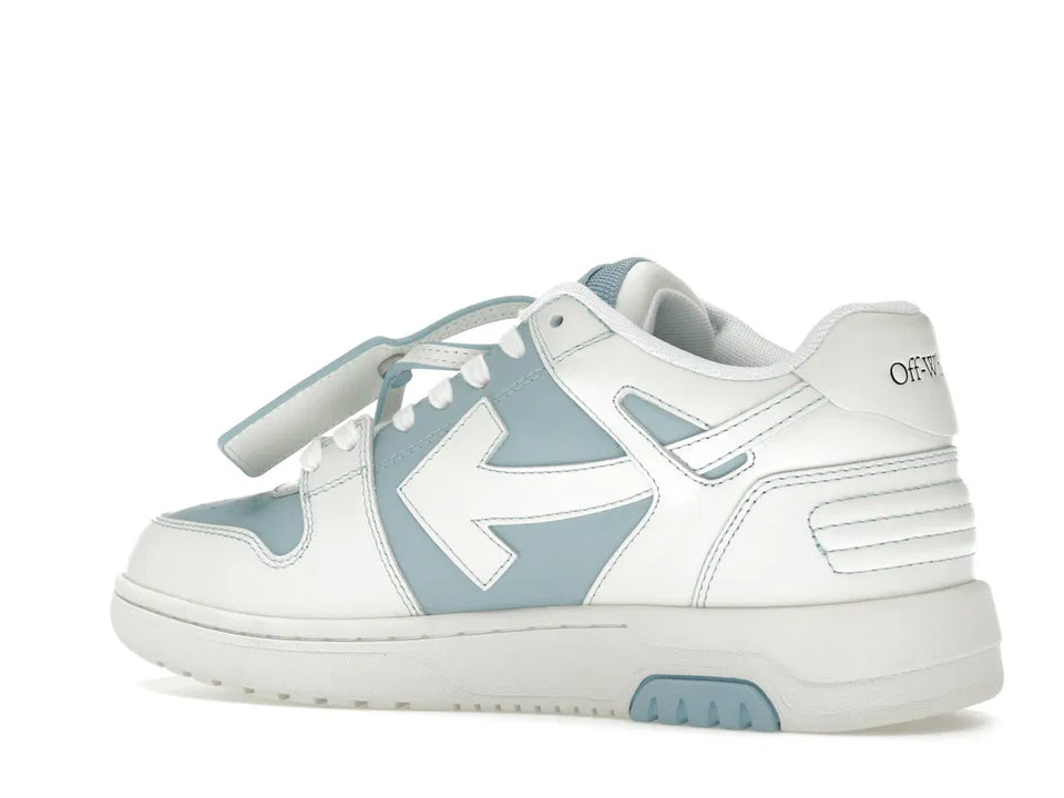 OFF-WHITE Out Of Office OOO Low Tops Light Blue White