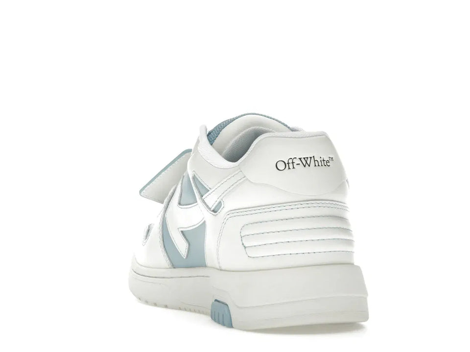 OFF-WHITE Out Of Office OOO Low Tops Light Blue White