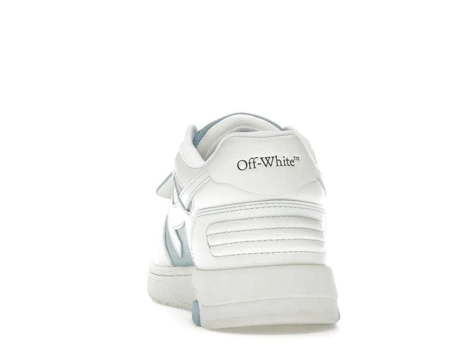 OFF-WHITE Out Of Office OOO Low Tops Light Blue White