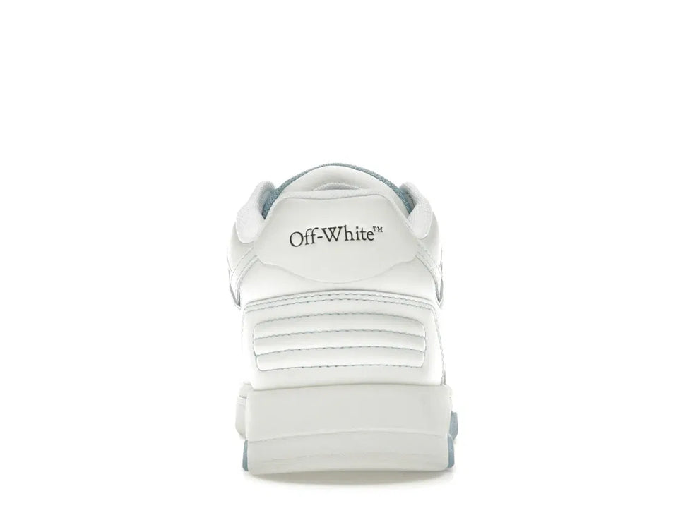 OFF-WHITE Out Of Office OOO Low Tops Light Blue White