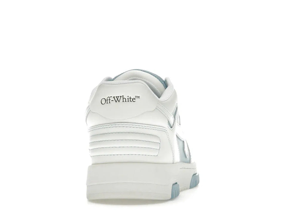 OFF-WHITE Out Of Office OOO Low Tops Light Blue White