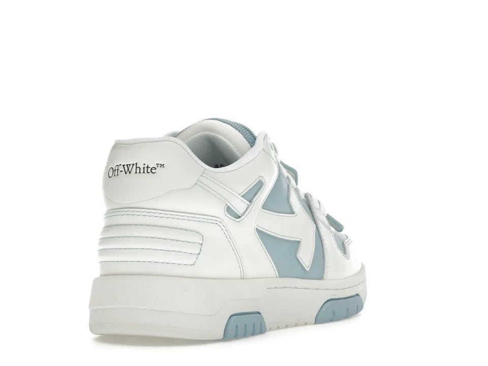 OFF-WHITE Out Of Office OOO Low Tops Light Blue White