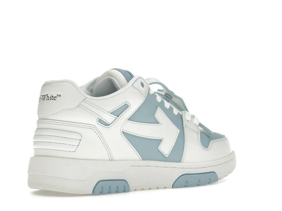 OFF-WHITE Out Of Office OOO Low Tops Light Blue White