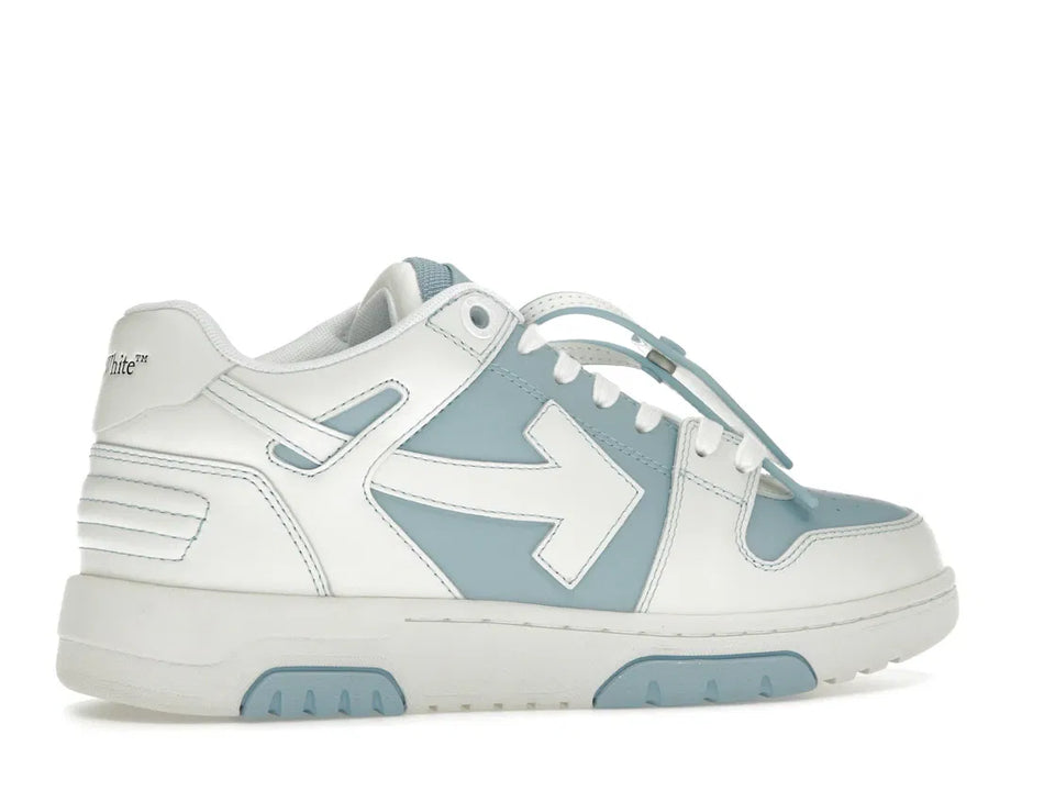 OFF-WHITE Out Of Office OOO Low Tops Light Blue White