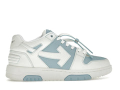 OFF-WHITE Out Of Office OOO Low Tops Light Blue White