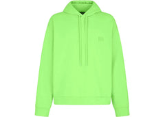 Dolce & Gabbana Jersey Metal DG Logo Hoodie Green