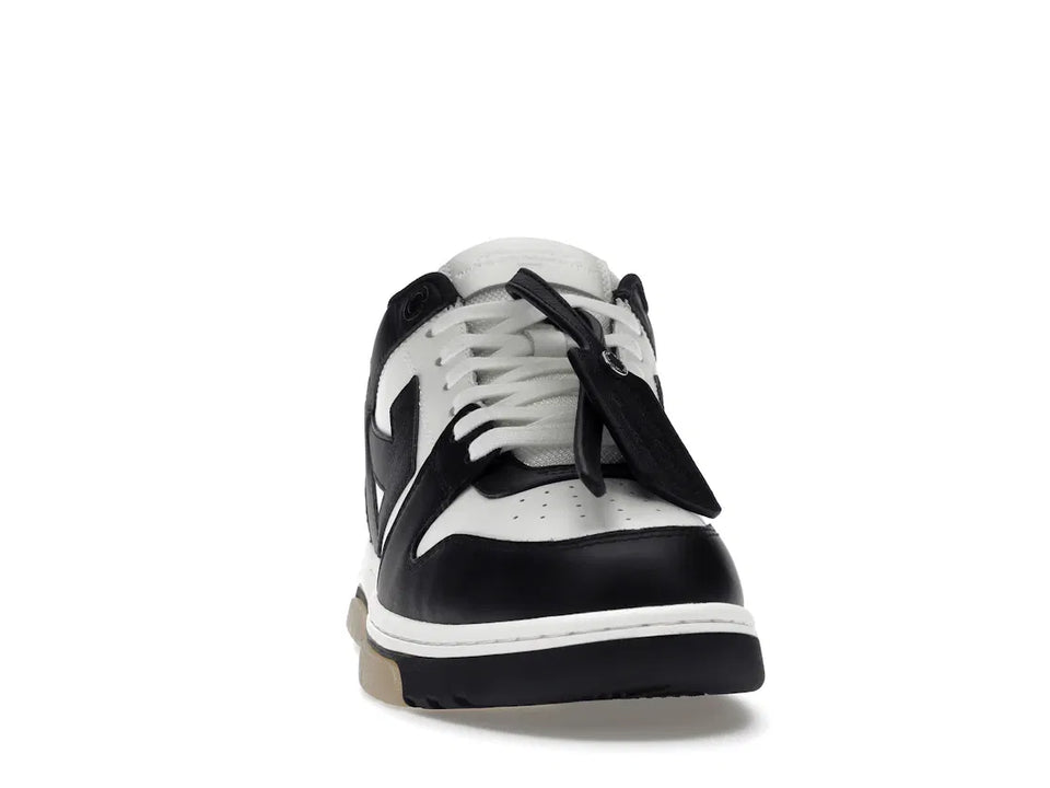 OFF-WHITE Out Of Office OOO Low Tops White Black White