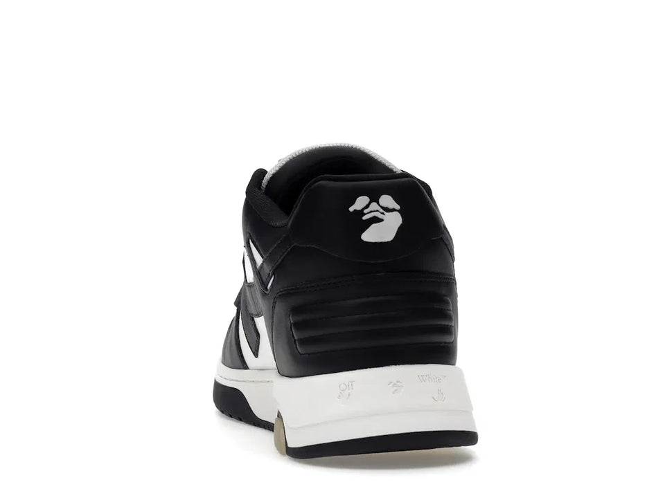 OFF-WHITE Out Of Office OOO Low Tops White Black White