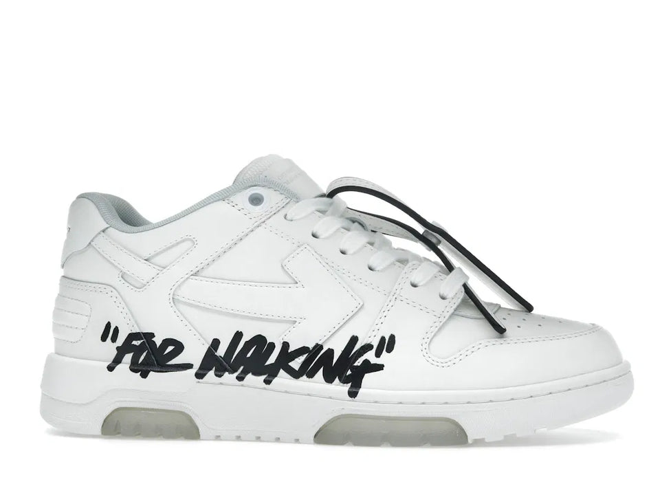 OFF-WHITE Out Of Office OOO Low Tops For Walking White