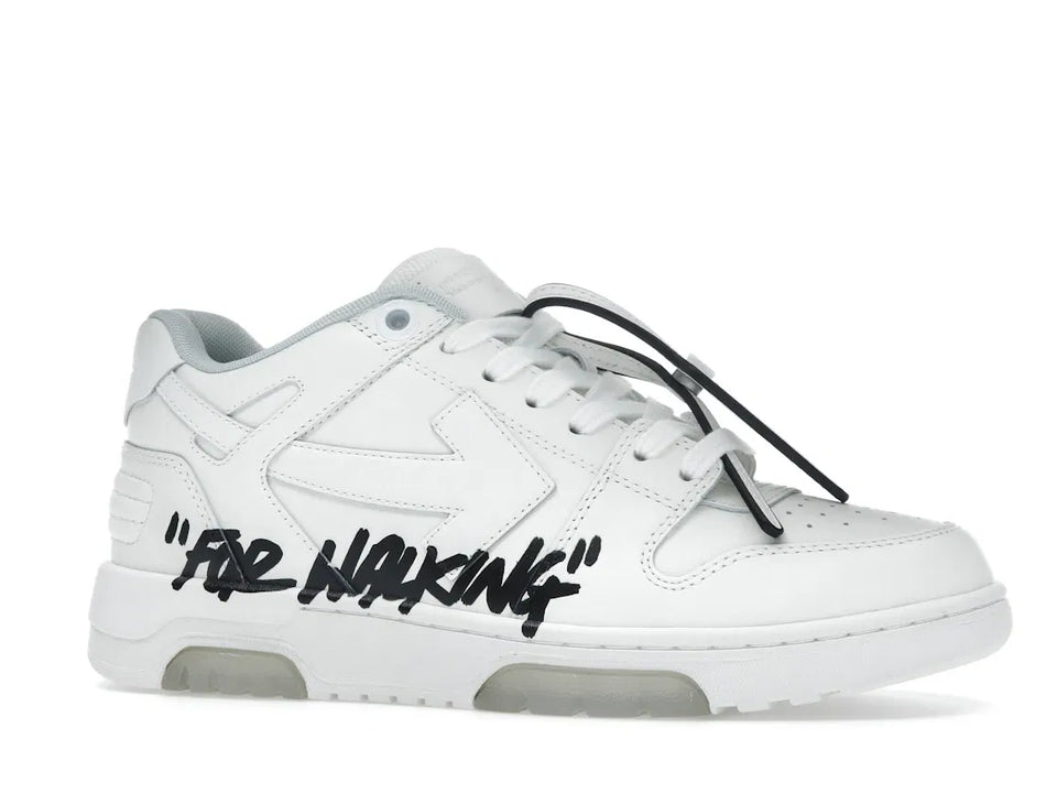 OFF-WHITE Out Of Office OOO Low Tops For Walking White