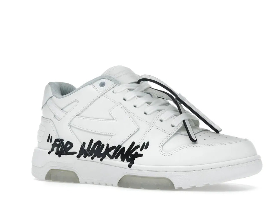 OFF-WHITE Out Of Office OOO Low Tops For Walking White