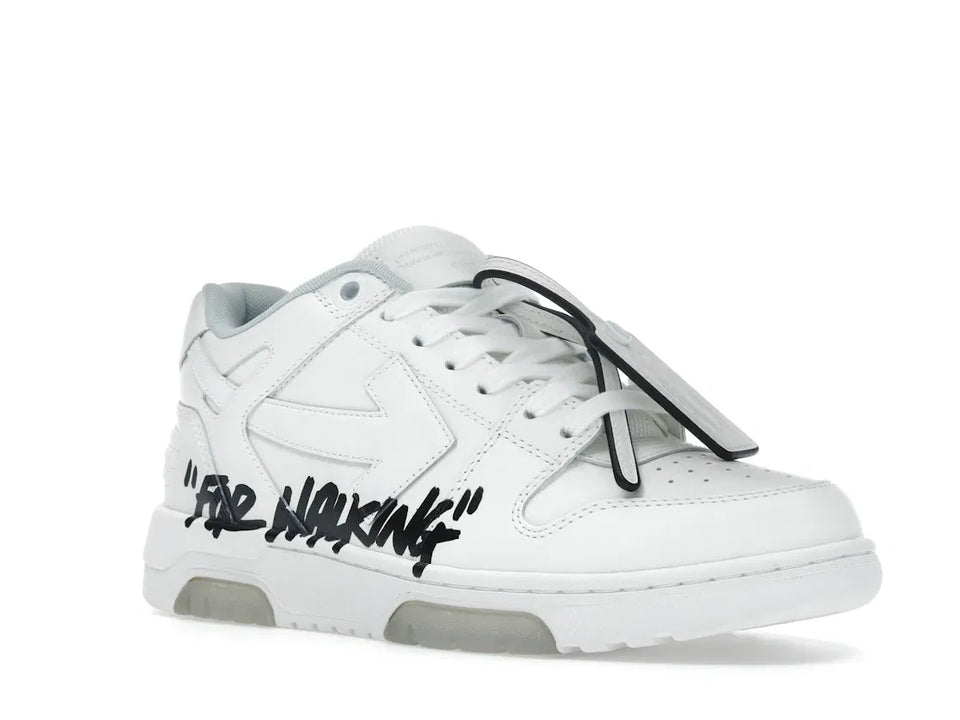 OFF-WHITE Out Of Office OOO Low Tops For Walking White