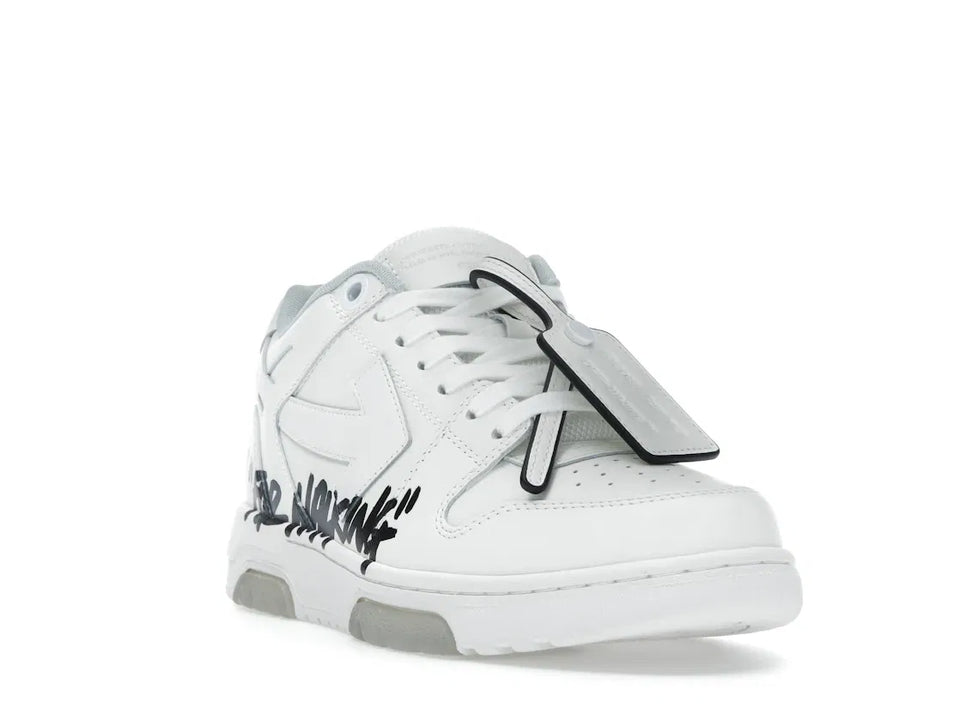 OFF-WHITE Out Of Office OOO Low Tops For Walking White