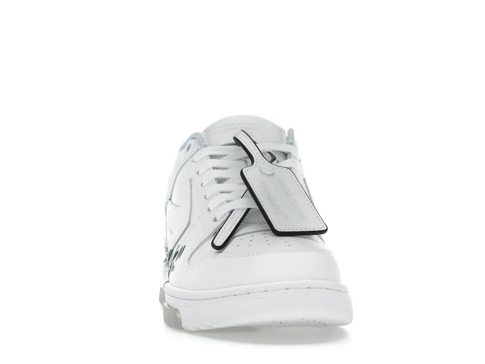 OFF-WHITE Out Of Office OOO Low Tops For Walking White