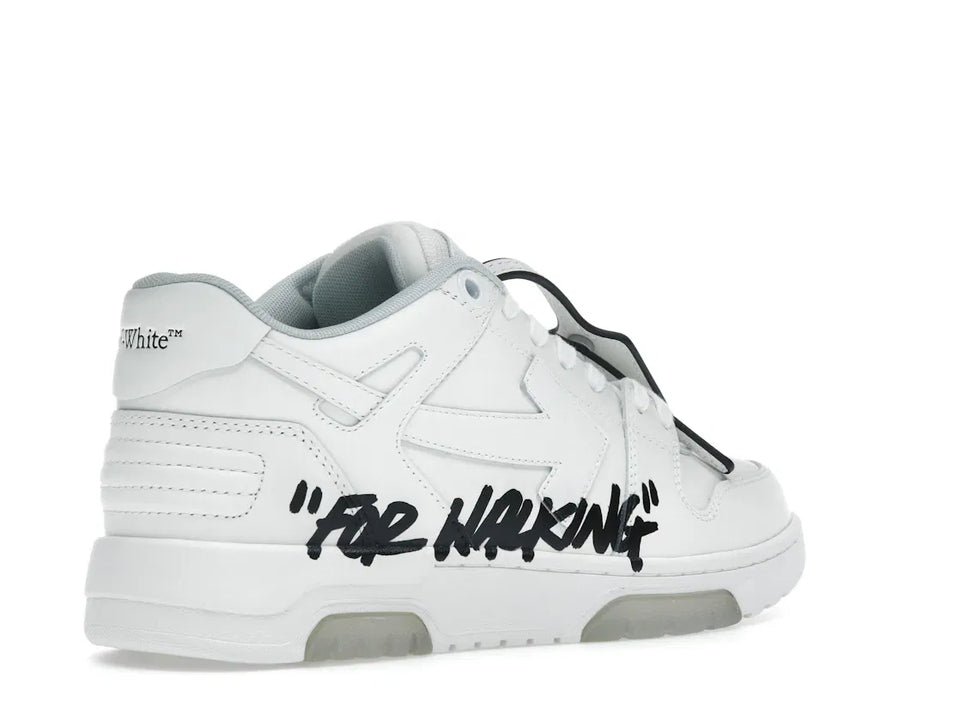 OFF-WHITE Out Of Office OOO Low Tops For Walking White