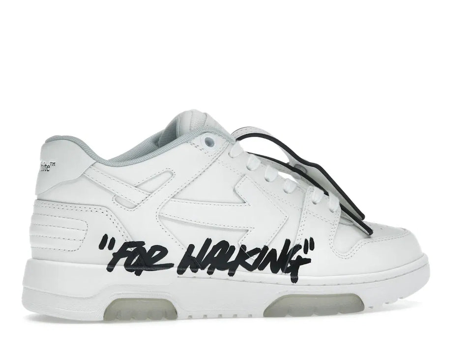 OFF-WHITE Out Of Office OOO Low Tops For Walking White
