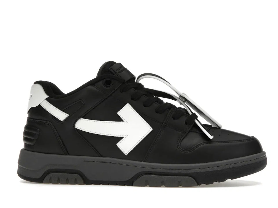 OFF-WHITE Out Of Office OOO Low Tops Black Grey White FW23