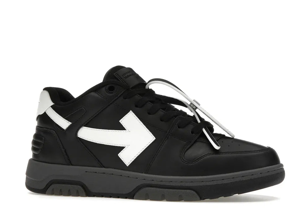 OFF-WHITE Out Of Office OOO Low Tops Black Grey White FW23