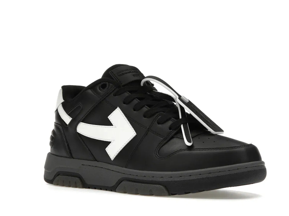 OFF-WHITE Out Of Office OOO Low Tops Black Grey White FW23