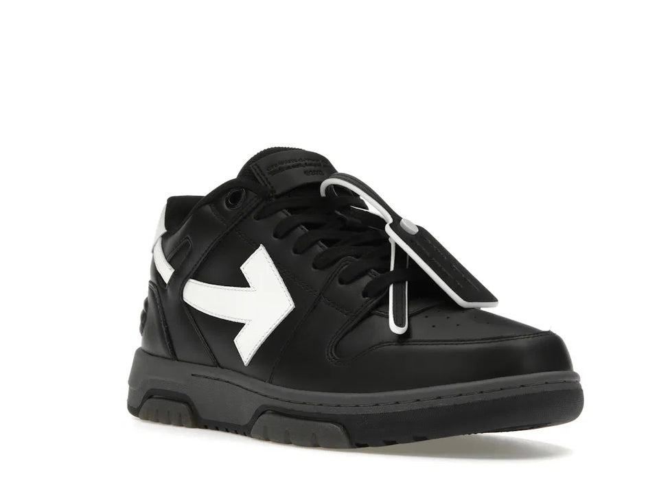OFF-WHITE Out Of Office OOO Low Tops Black Grey White FW23