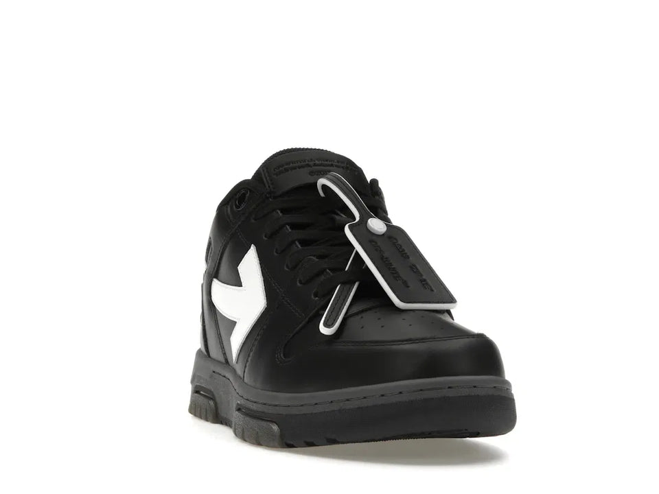OFF-WHITE Out Of Office OOO Low Tops Black Grey White FW23