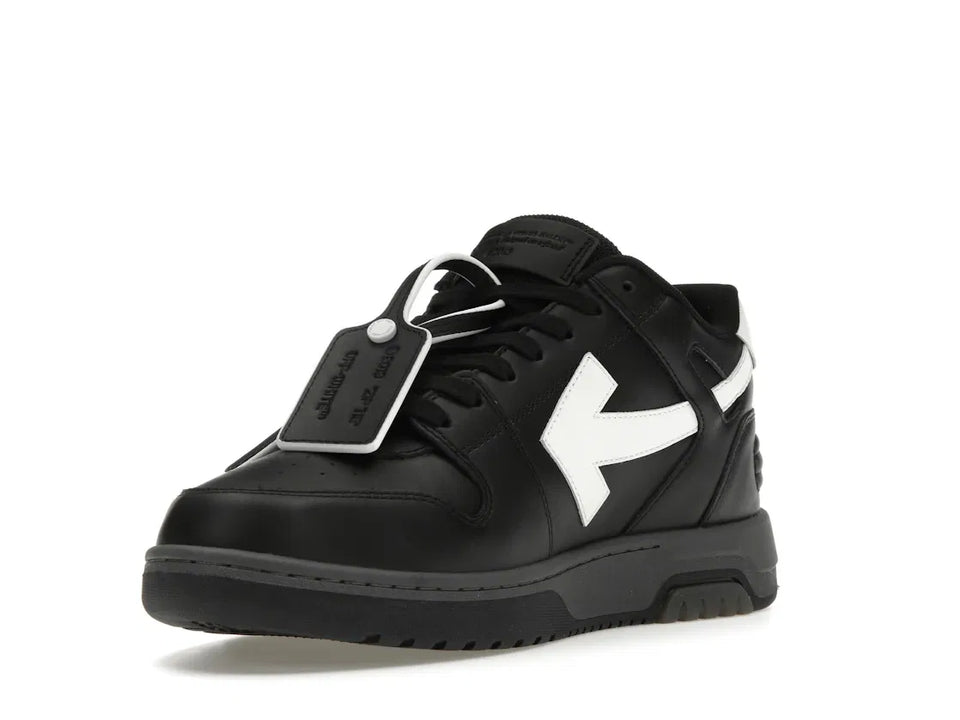 OFF-WHITE Out Of Office OOO Low Tops Black Grey White FW23