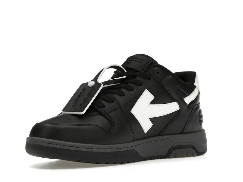 OFF-WHITE Out Of Office OOO Low Tops Black Grey White FW23