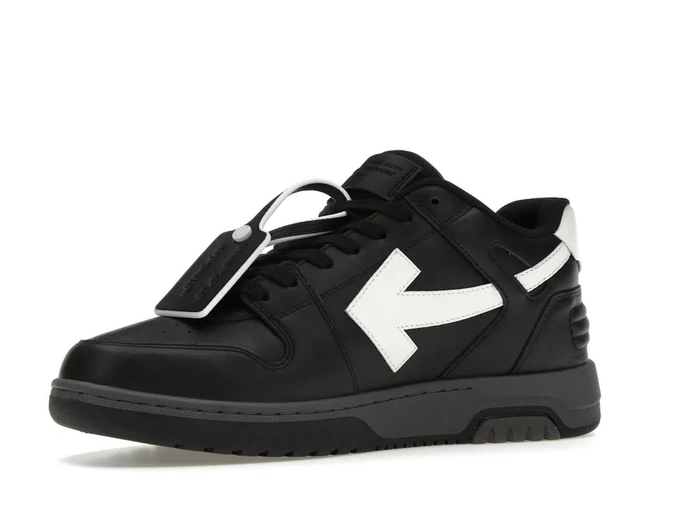 OFF-WHITE Out Of Office OOO Low Tops Black Grey White FW23