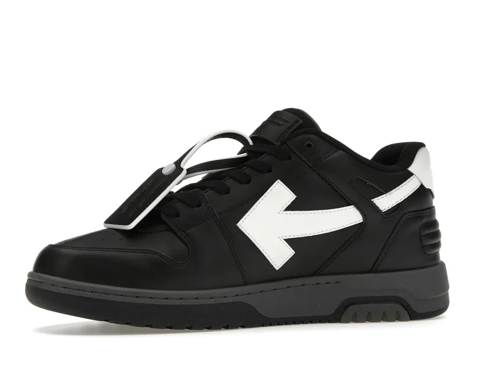OFF-WHITE Out Of Office OOO Low Tops Black Grey White FW23
