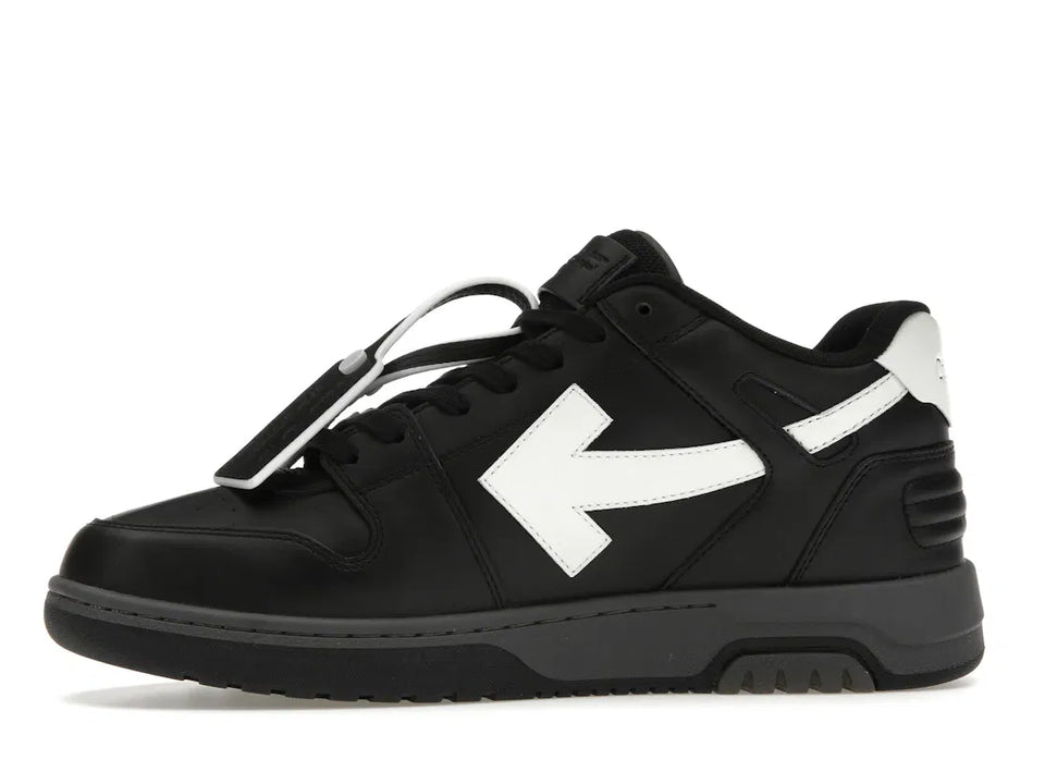 OFF-WHITE Out Of Office OOO Low Tops Black Grey White FW23