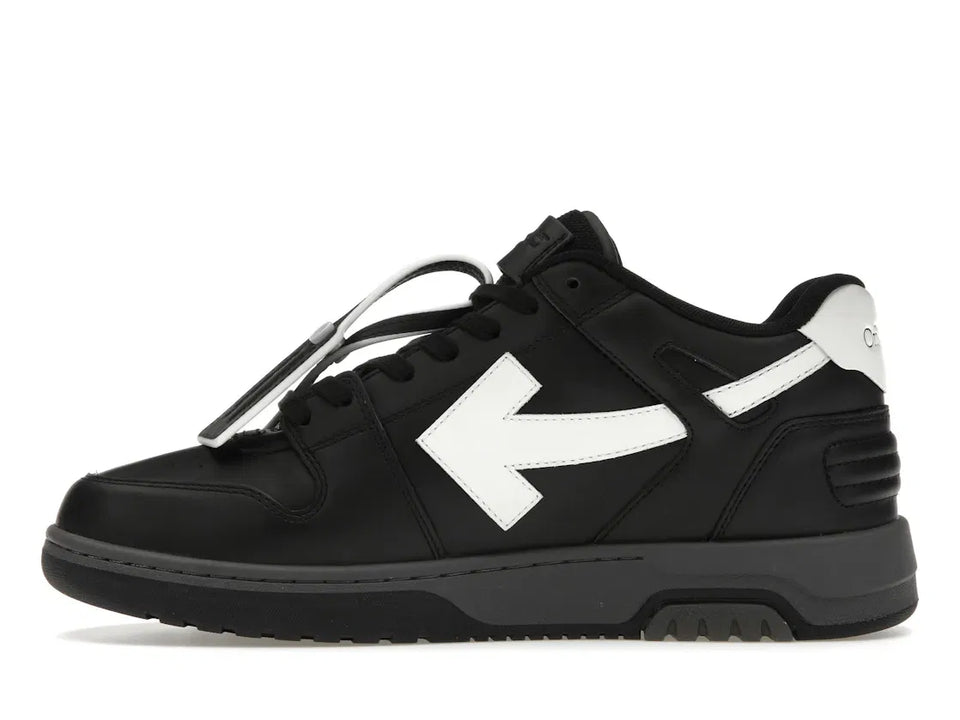 OFF-WHITE Out Of Office OOO Low Tops Black Grey White FW23