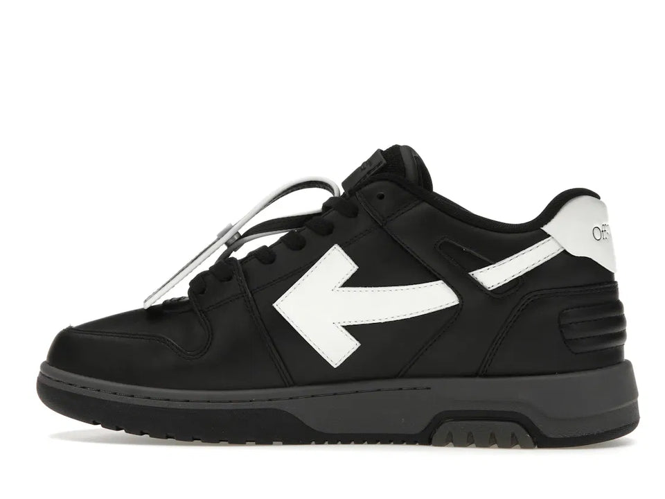 OFF-WHITE Out Of Office OOO Low Tops Black Grey White FW23