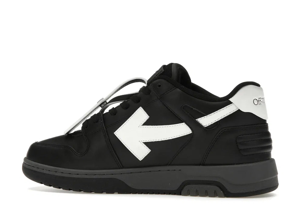 OFF-WHITE Out Of Office OOO Low Tops Black Grey White FW23