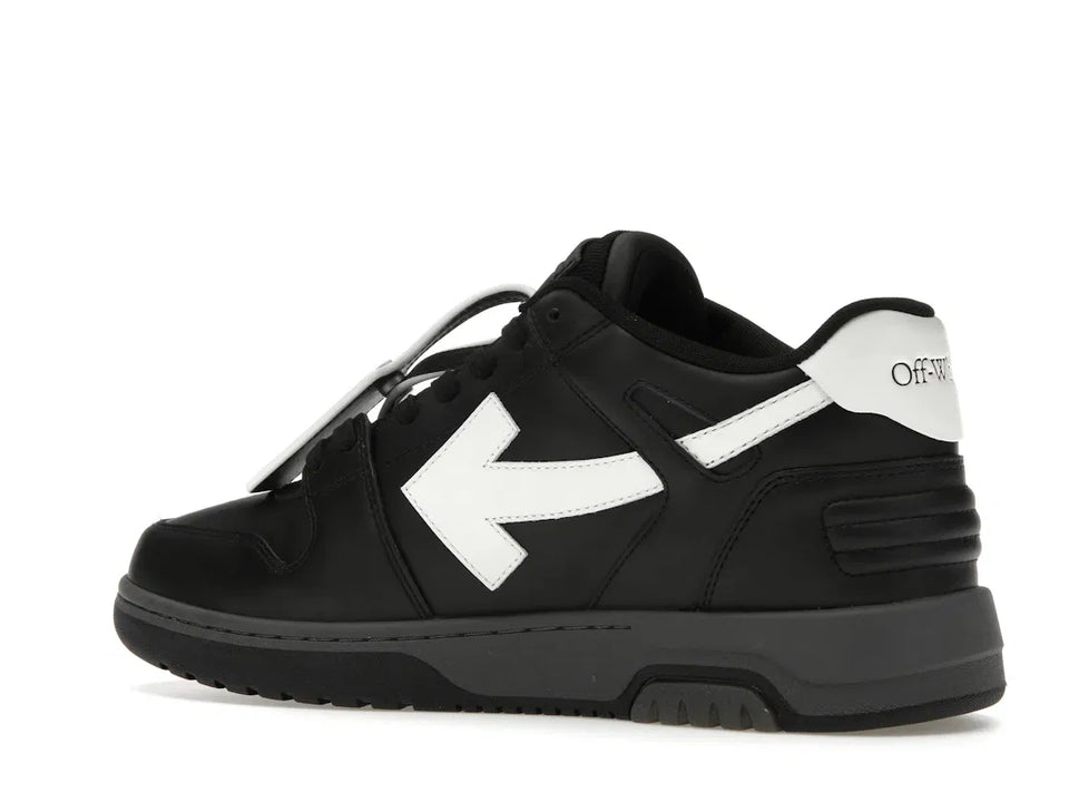 OFF-WHITE Out Of Office OOO Low Tops Black Grey White FW23