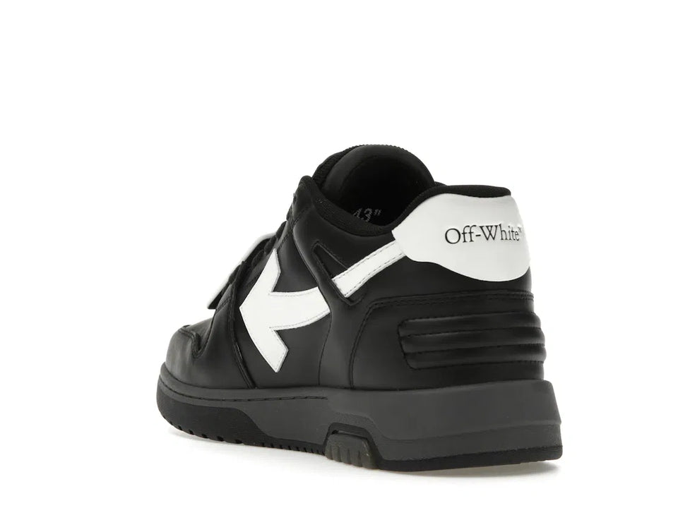 OFF-WHITE Out Of Office OOO Low Tops Black Grey White FW23