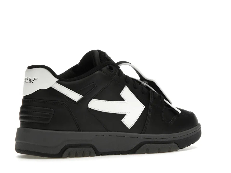 OFF-WHITE Out Of Office OOO Low Tops Black Grey White FW23