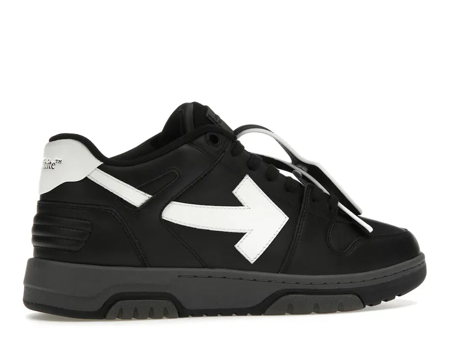 OFF-WHITE Out Of Office OOO Low Tops Black Grey White FW23