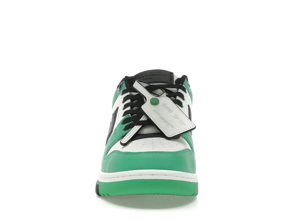 OFF-WHITE Out Of Office OOO Low Tops Green Black