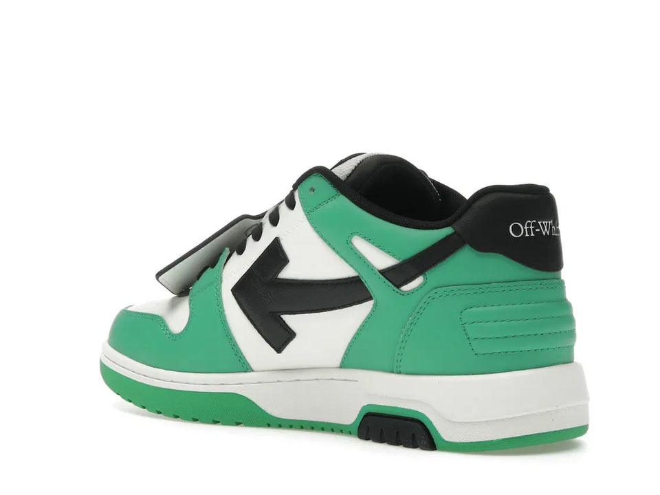 OFF-WHITE Out Of Office OOO Low Tops Green Black