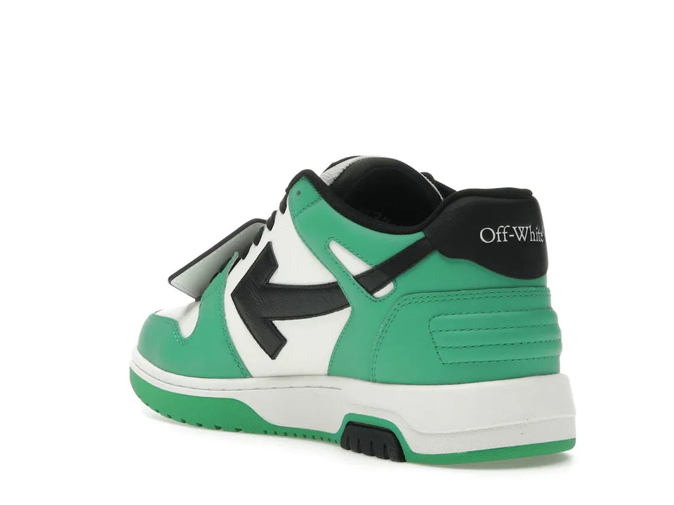 OFF-WHITE Out Of Office OOO Low Tops Green Black