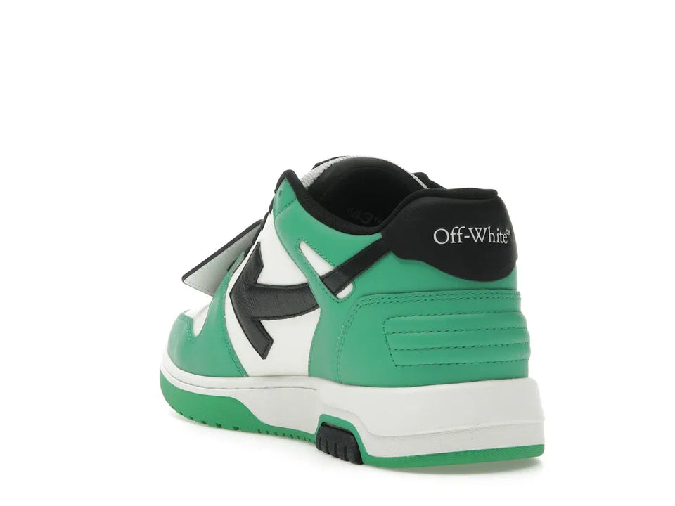 OFF-WHITE Out Of Office OOO Low Tops Green Black