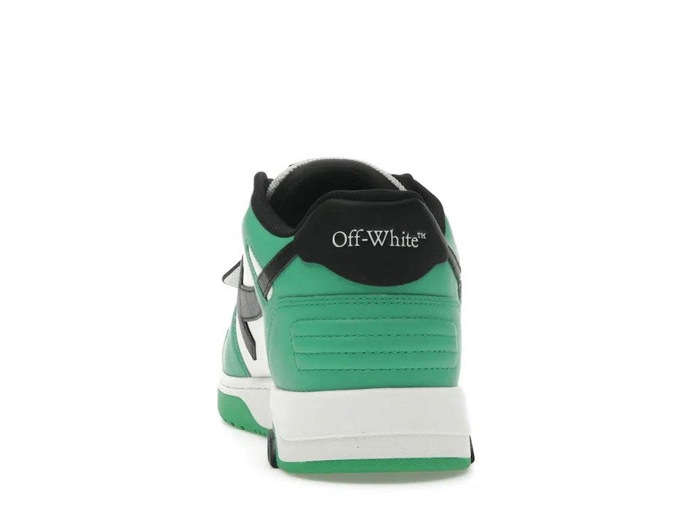OFF-WHITE Out Of Office OOO Low Tops Green Black