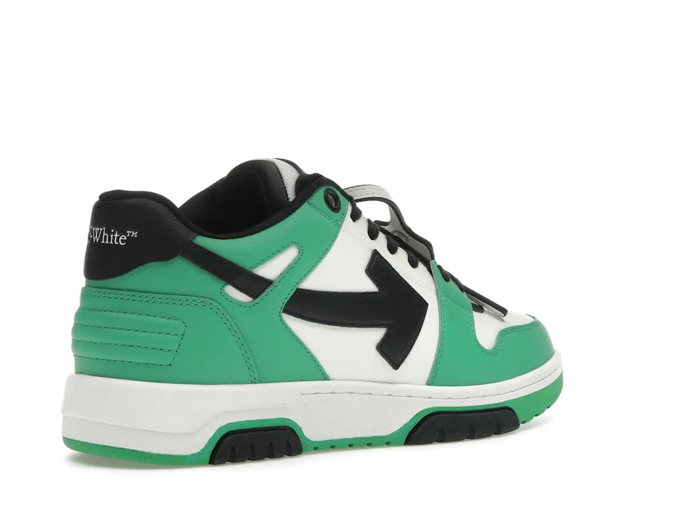 OFF-WHITE Out Of Office OOO Low Tops Green Black