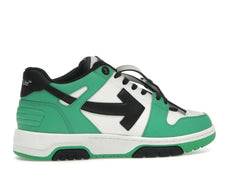 OFF-WHITE Out Of Office OOO Low Tops Green Black