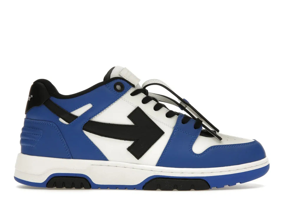 OFF-WHITE Out Of Office OOO Low Tops Navy Blue White Blue