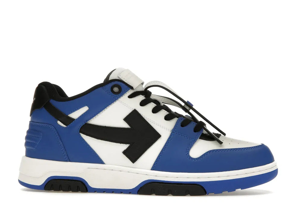 OFF-WHITE Out Of Office OOO Low Tops Navy Blue White Blue