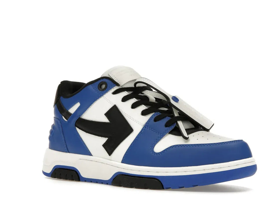 OFF-WHITE Out Of Office OOO Low Tops Navy Blue White Blue