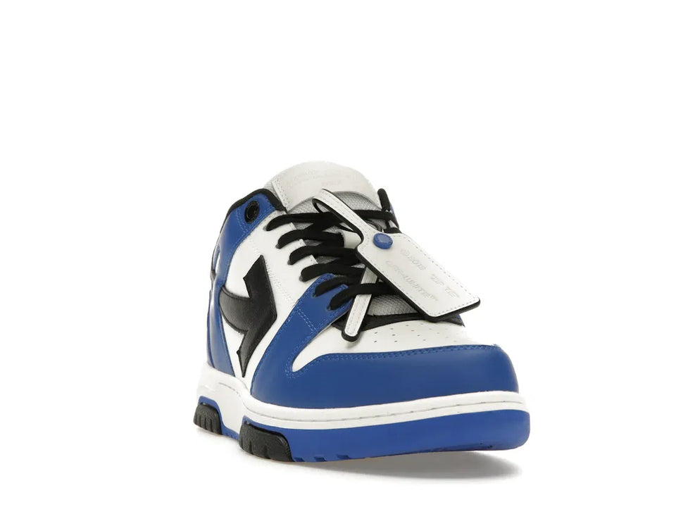 OFF-WHITE Out Of Office OOO Low Tops Navy Blue White Blue